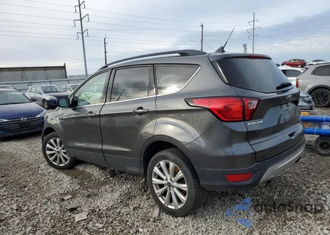 2019 Ford Escape Sel из США, поврежденный, VIN 1FMCU9HD5KUB51565